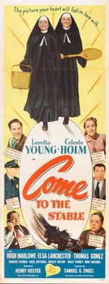 Come to the Stable movie poster (1949) poster