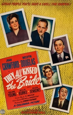 They All Kissed the Bride movie poster (1942) mug