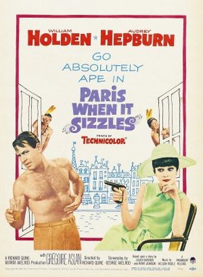 Paris - When It Sizzles movie poster (1964) mouse pad