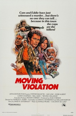 Moving Violation movie poster (1976) mouse pad