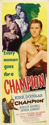 Champion movie poster (1949) poster