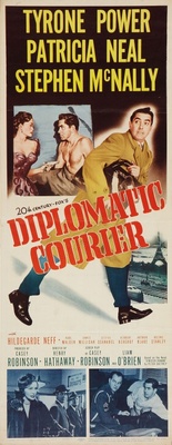 Diplomatic Courier movie poster (1952) hoodie