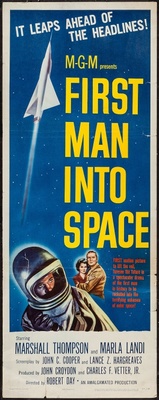 First Man Into Space movie poster (1959) Longsleeve T-shirt