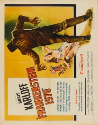 Frankenstein - 1970 movie poster (1958) hoodie