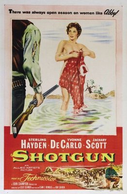 Shotgun movie poster (1955) poster