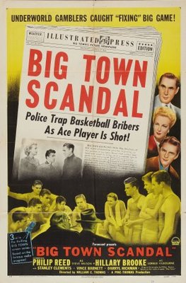 Big Town Scandal movie poster (1948) hoodie