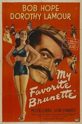 My Favorite Brunette movie poster (1947) poster
