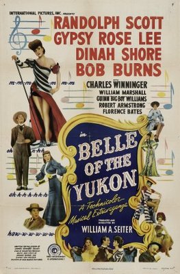 Belle of the Yukon movie poster (1944) calendar