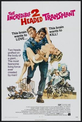 The Incredible 2-Headed Transplant movie poster (1971) hoodie