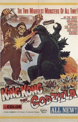 King Kong Vs Godzilla movie poster (1962) Mouse Pad MOV_66bfe337