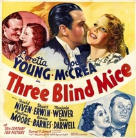 Three Blind Mice movie poster (1938) Longsleeve T-shirt #715555