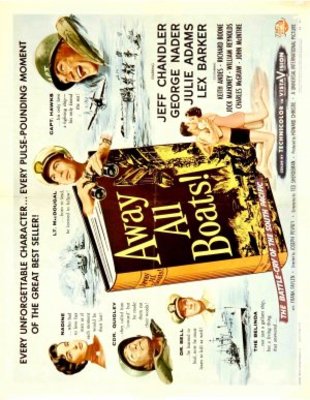 Away All Boats movie poster (1956) calendar