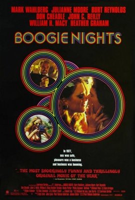 Boogie Nights movie poster (1997) tote bag