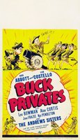 Buck Privates movie poster (1941) Poster MOV_66d4ad9e