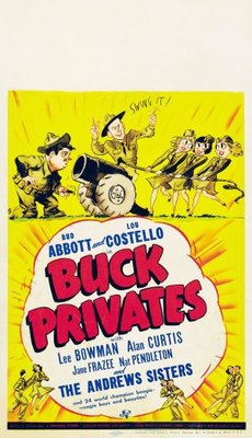 Buck Privates movie poster (1941) poster