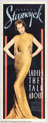 Ladies They Talk About movie poster (1933) Poster MOV_67250f74