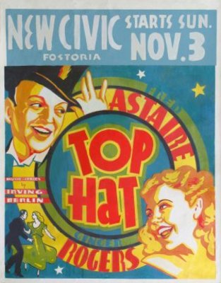 Top Hat movie poster (1935) tote bag #MOV_67702662