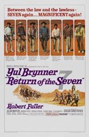 Return of the Seven movie poster (1966) t-shirt #MOV_67776047