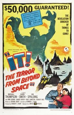 It! The Terror from Beyond Space movie poster (1958) calendar