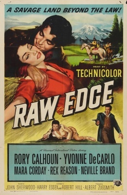 Raw Edge movie poster (1956) Longsleeve T-shirt