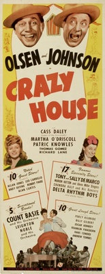 Crazy House movie poster (1943) Longsleeve T-shirt