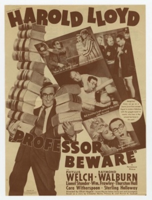 Professor Beware movie poster (1938) tote bag