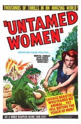 Untamed Women movie poster (1952) mouse pad