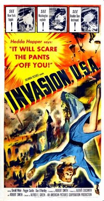 Invasion USA movie poster (1952) poster