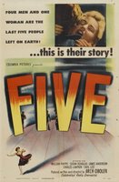Five movie poster (1951) hoodie #694881