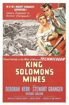 King Solomon's Mines movie poster (1950) mouse pad