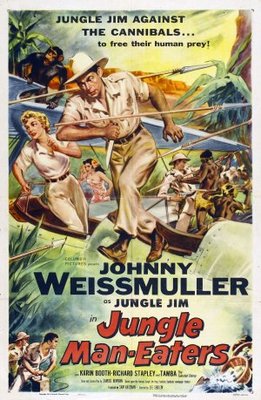 Jungle Man-Eaters movie poster (1954) Longsleeve T-shirt