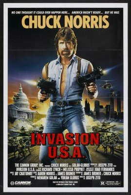 Invasion USA movie poster (1985) poster