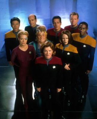Star Trek: Voyager movie poster (1995) tote bag