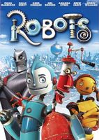 Robots movie poster (2005) Mouse Pad MOV_68ef9e2a