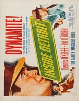 Inside Detroit movie poster (1956) t-shirt #MOV_68f45258