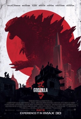 Godzilla movie poster (2014) Poster MOV_6901f639