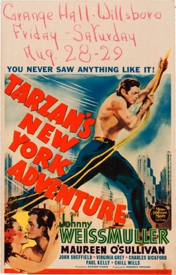 Tarzan's New York Adventure movie poster (1942) calendar