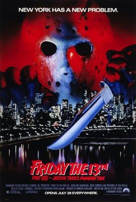 Friday the 13th Part VIII: Jason Takes Manhattan movie poster (1989) Mouse Pad MOV_694551c5