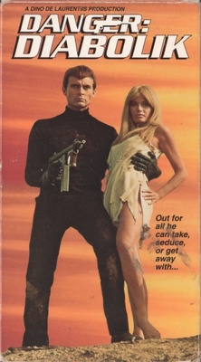 Diabolik movie poster (1968) tote bag