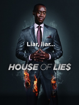House of Lies movie poster (2012) tote bag