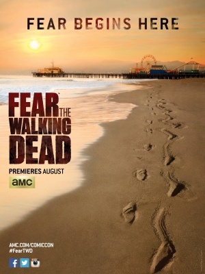 Fear the Walking Dead movie poster (2015) tote bag
