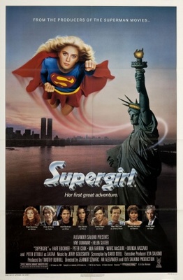 Supergirl movie poster (1984) hoodie