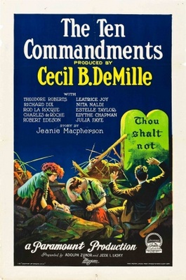 The Ten Commandments movie poster (1923) Poster MOV_6ac4323e