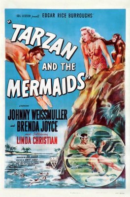 Tarzan and the Mermaids movie poster (1948) poster
