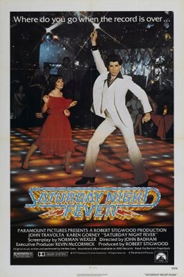 Saturday Night Fever movie poster (1977) calendar