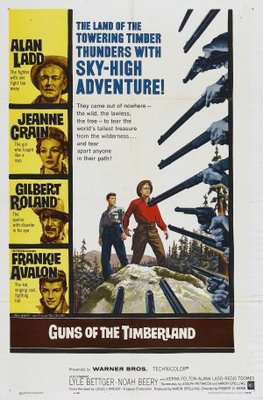 Guns of the Timberland movie poster (1960) Tank Top