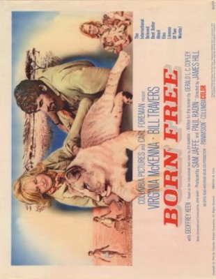 Born Free movie poster (1974) poster