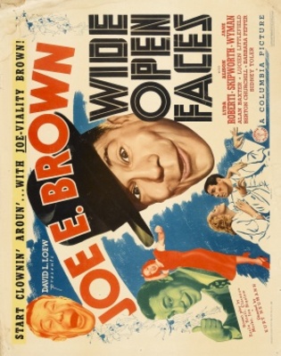 Wide Open Faces movie poster (1938) poster