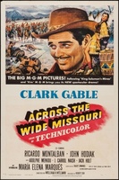 Across the Wide Missouri movie poster (1951) Poster MOV_6b9d278a