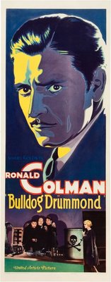 Bulldog Drummond movie poster (1929) poster